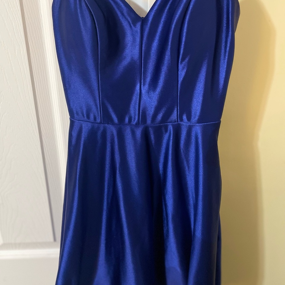 City Studio Royal Blue Dress